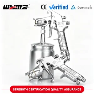 Professional 1.0 1.3 1.5 1.8 mm Air Operated Pneumatic Paint Spraying Tools Car Paint Refinishing Spray Gun Airbrush Sprayer