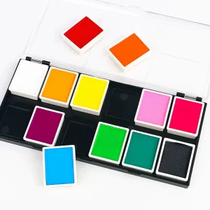 Professional 12 Color Face Paint Kit Water Based Body Painting Supplies for Kids Parties Customizable Private Label