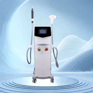 Professional 2-in-1 532nm 755nm 1320nm Picolaser and 808nm Diode Laser Machine for Eyebrow Tattoo and Hair Removal
