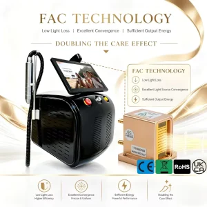 Professional 2 in 1 Diode Laser Hair Removal Picosecond Tattoo Removal Machine 5000W ABS Body CE Approved Beauty Equipment
