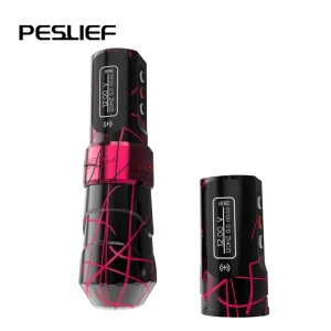 Professional 2000mAh Wireless Electric Tattoo Gun 4mm Stroke Hollow Cup Motor 11000 RPM Rechargeable Lithium Tattoos