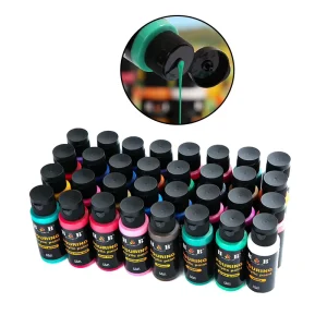 Professional 32 Color Artist Acrylic Pouring Paint Kit Acrylic Paint Set