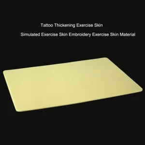 Professional 3mm Pure Silicone Training Tattoo Practice Skin for Eyebrows Microblading Permanent Makeup Accessories for Art