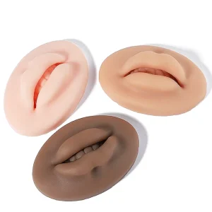 Professional 5D Soft Practice Skin Lips Tattoo Skin for Permanent Makeup Training Tools Supply