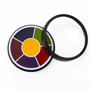 Professional 6-Color Bruise Wheel Special Effects Face and Body Paint for Halloween Costume Makeup Oil Hunting Camo Makeup
