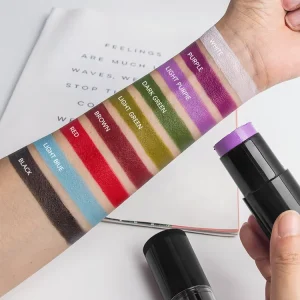 Professional 9 Colors Halloween Body Paint Oil Based Party Fancy Make Up Black Face Paint Stick for Makeup