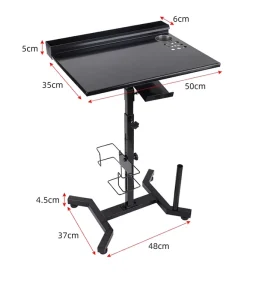 Professional Adjustable Portable Tattoo Table Work Station
