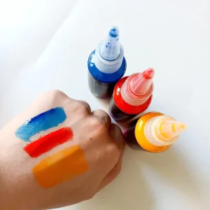Professional Airbrush Face & Body Paint Liquid Water-Based Temporary Customized Color Art Painting Fluid for All Kinds of Use