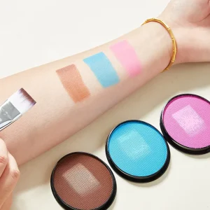 Professional Art Facepaint Makeup 30g Water Based Body Painting Supplies in Black & White Colors