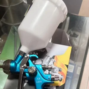 Professional Automotive Refinishing 600ML Stain Poly Electric Spray Gun 1.7mm Air Pneumatic Hvlp Coating Paint