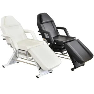 Professional Beauty Salon Chair Aesthetics Portable Adjustable Leg Metal Frame Massage Tattoo Eyelash Beauty Treatment Bed