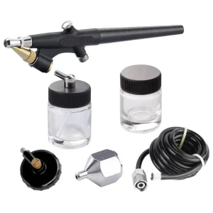 Professional Body Art Airbrush Kit Nail Art Automotive Temporary Tattoos Fine Airbrush Pen Stable Machine Detailed Skin Painting
