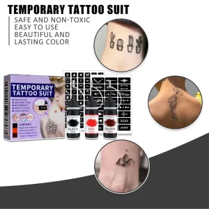 Professional Body Art Henna Cone Juice Transparent Gel Tattoo Paste Black Makeup Accessories Premium Tattoo Supplies