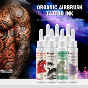 Professional Body Art Ink Makeup Henna Tattoo Pigment Paint Airbrush Tattoo Ink