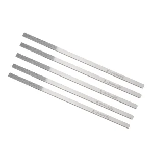 Professional CF400 Diamond File 18cm for Stainless Steel Welding Seam Deburring High Precision Metal Polishing