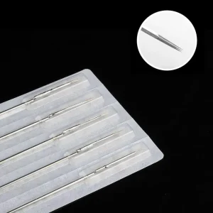 Professional Cartridge Tattoo Needles Manufacturer 316 Stainless Steel 0.35mm Diameter Permanent Tattoo Needles for Body Art