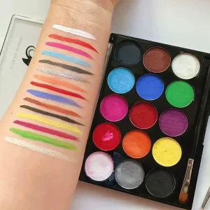 Professional Children’s Face Paint Palette Multi Color Non toxic Skin Harmless Eye Body Paint for Stage Makeup Factory Direct