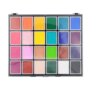 Professional Children’s Natural Plant Based Water Activated Face Paint with Glitter for Body Painting Supplies