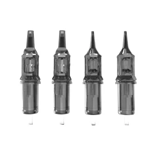 Professional Clear Gray Tattoo Needle Cartridge 1014RL Size 20pcs