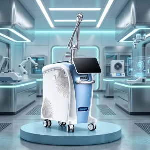 Professional Clinic Q Switched Nd Yag Laser Machine Permanent Tattoo Pigment Spot Removal Skin Whitening Equipment