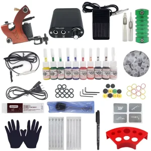 Professional Complete Full Tattoo Machine Kit