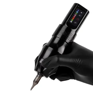 Professional Custom Pen Type Adjustable Stroke Flux Max Vending Rotary Gun Full Complete Set Kit Wireless Tattoo Machine