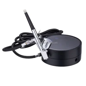Professional DC Dual Action Airbrush Air Compressor Brush Kit Aerografo for Nail Art Painting Tattoo Manicure Craft Cake Spray