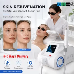 Professional Desktop Pico Laser Tattoo Removal Machine 755 1064 532 1320nm Picosecond ND YAG Laser Beauty Salon Equipment