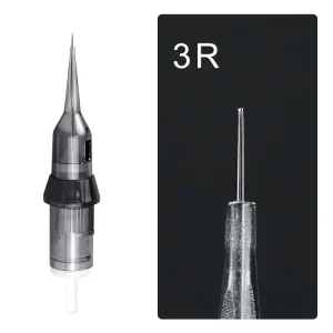 Professional Disposable Membrane Sterilized SPM Tattoo Permanent Makeup Magnum Tattoo Needle Cartridge with Long Hair Stroke