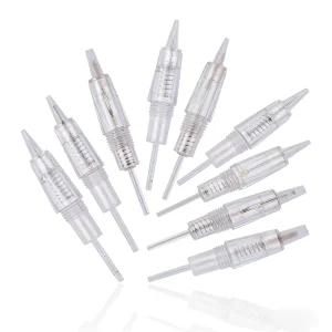 Professional Disposable Screw Cartridge Tattoo Needles for PMU Eyebrow Lip Microblading Permanent Makeup Supplies