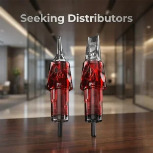 Professional Disposable Stainless Steel Tattoo Needles Cartridge Sterilized for Eyebrow & Body Art 20 Pieces