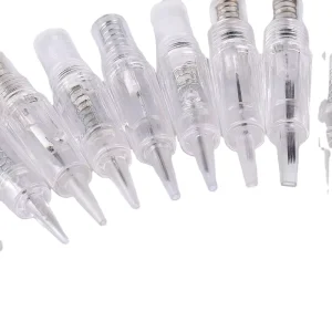Professional Disposable Tattoo Cartridge Needle 1rl 3rl 5rl for Permanent Makeup Eyebrow Embroidery Microblading Machine Needles