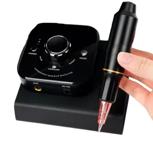 Professional Electric Dermograph Tattoo Pen Machine Scalp Micropigmentation Lip Eyebrows PMU Kit Permanent Makeup Tool