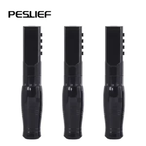 Professional Electric Permanent Tattoo Pen RCA Rechargeable Lithium Battery Adjustable Hollow Cup Motor