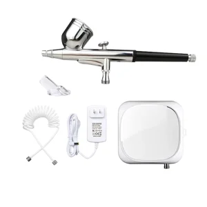 Professional Electric Portable Airbrush Kit Quiet Low Noise 3-Speed Eco-Friendly Baking Barber Hair Dye Makeup Model Airbrush