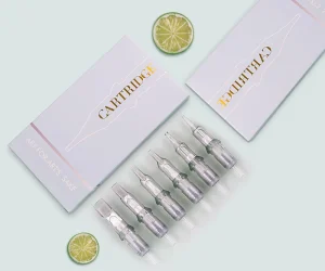 Professional Emerald Green Color Tattoo Cartridge Needle Membrane for Rotary Tattoo Gun Model RM RL RS M1
