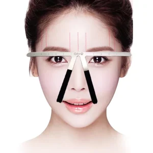 Professional Eyebrow Balance Ruler Makeup Accessories Eyebrow Guide Ruler