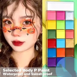 Professional Face Body Oil Paint Customizable Package Theater Clown Face Paint Bulk