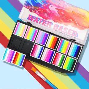 Professional Face & Body Paint Kit for Parties Wholesome Makeup Palette for Kids’ Creative Expressions Fast Shipping