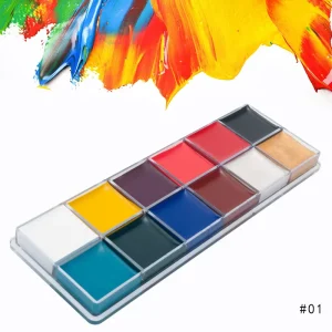 Professional Face Body Paint Palette Oil Body Art Painting Face Paint