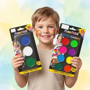 Professional Face Paint Halloween Party Washable Safe Face and Body Paint Kit