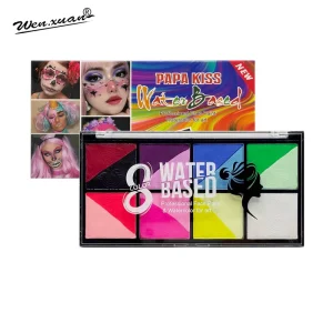Professional Face Paint Set Children Paints Face Painting 8 Colors Body Face Paint Kit