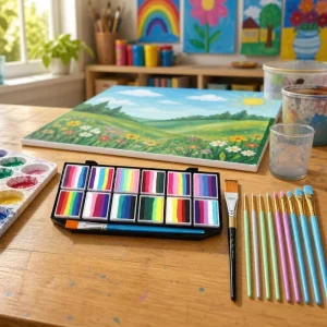 Professional Festival Gouache Water Soluble Paint for Ages 3+