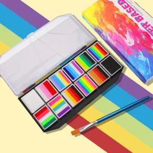Professional Festival Makeup Paint Kit for Kids and Adults