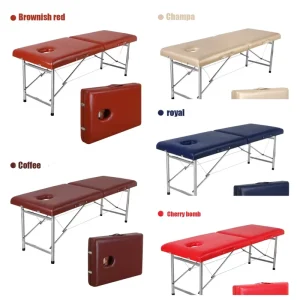Professional Foldable Memory Foam Massage Bed Portable Beauty Care Tattoo Bed Simple Collapsible Salon Spa Massage Table Bed