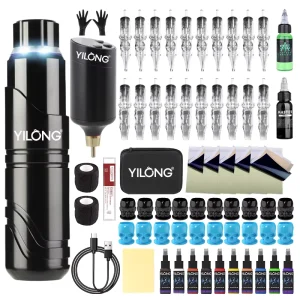 Professional Good Quality Tattoo Machine Pen Kit Recharge Battery Tattoo Gun for Tattoo Store