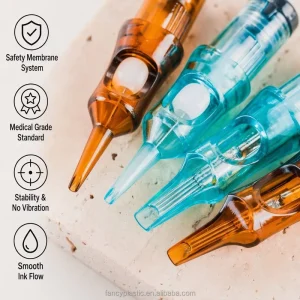 Professional Grade Tattoo Needle Cartridges with Laser Specs and Strict QC for Precision Tattooing 20pcs