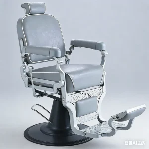 Professional Heavy Duty Barber Chair Synthetic Leather Durable Hydraulic Reclining Dual Purpose Footrest Eco Friendly Spa XINMAN