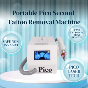Professional High Power Eyebrow Washing Equipment Portable Freckle Tattoo Removal Instrument for Beauty Salon