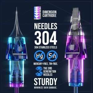 Professional High Quality CNC Supplies Tattoo Needles Sterilized for Factory Manufacturers Disposable Cartridge Needle